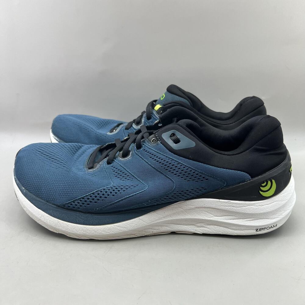 Topo Athletic Phantom 2 Running Shoes Men Size 11.5 Blue Mesh Comfort Sneakers - Picture 3 of 9
